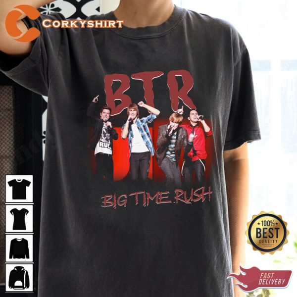 Big Time Rush Pop Vibes Boyfriend T-Shirt
