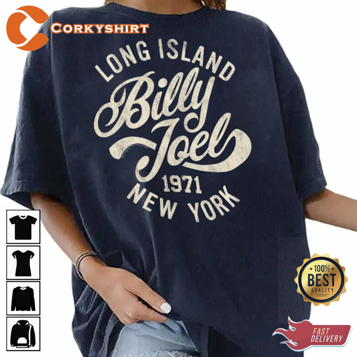 Billy Joel Long Island 1871 New York Unisex T-Shirt