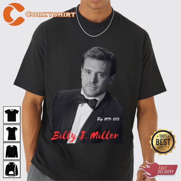 Billy Miller RIP The Young And The Restless T-shirt