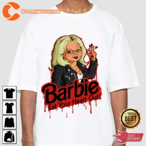 Bloody Barbie Holiday Celebrate Halloween Outfit Unisex T-Shirt