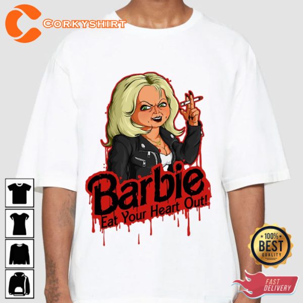 Bloody Barbie Holiday Celebrate Halloween Outfit Unisex T-Shirt