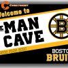 Boston Bruins Hockey Team MAN CAVE Flag Fan Memorable
