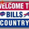 Buffalo Bills Football Welcome to BILLS Country Flag