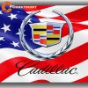 Cadillac Automotive Wall Decor Indoor Outdoor Banner 3x5ft 90x150cm US Banner