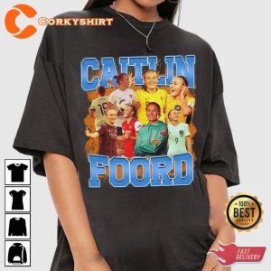 Caitlin Foord Flash Australia Womens National Soccer Team Sportwear T-Shirt