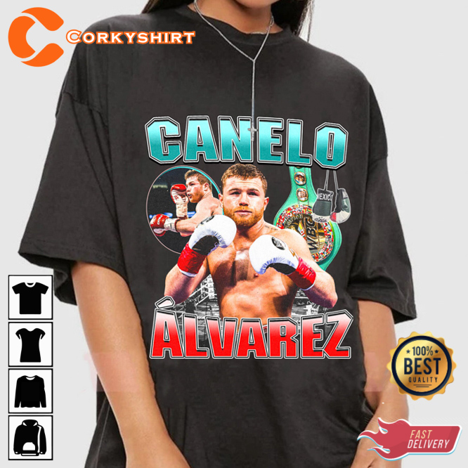 Canelo Alvarez Champ Boxing Legend Sportwear T-Shirt