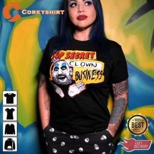 Captain Spaulding Top Secret Clown Business Misfits Shirt Hoodie