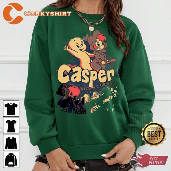 Casper Ghost Spooky Halloween Sweatshirt