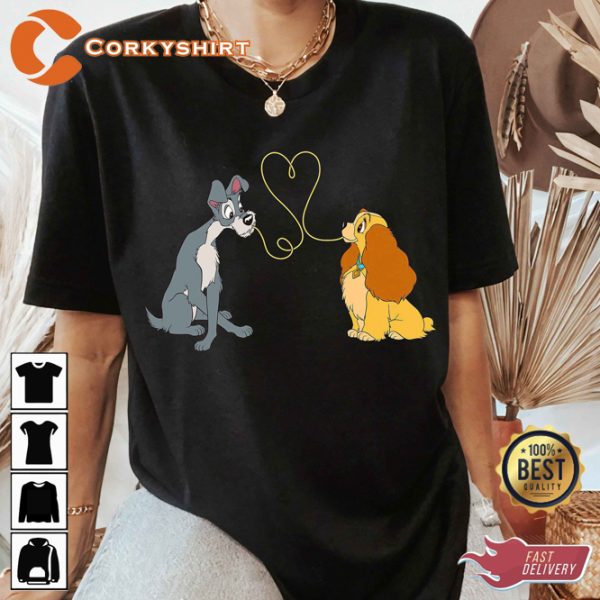 Charming Evening Lady and the Tramp Bella Notte T-Shirt