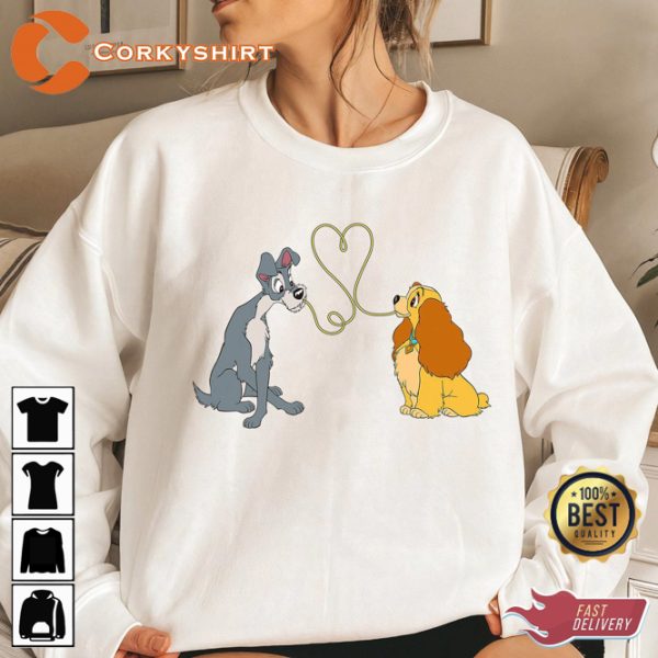 Charming Evening Lady and the Tramp Bella Notte T-Shirt