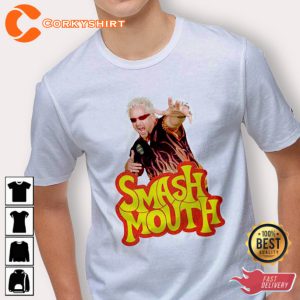 Cheap Smash Mouth Steve Harwell Vintage T-Shirt