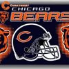 Chicago Bears Football Flag
