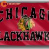 Chicago Blackhawks Hockey Team Memorable Flag