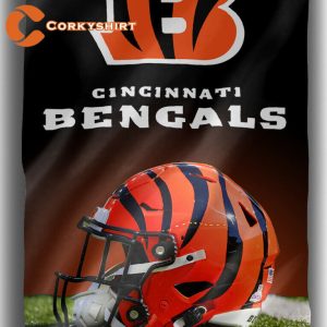 Cincinnati Bengals Football Flag