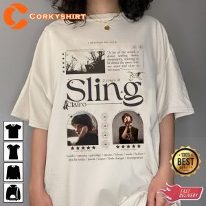 Clairo Sling Album 70s Singer Old Soul Music Trendy T-Shirt