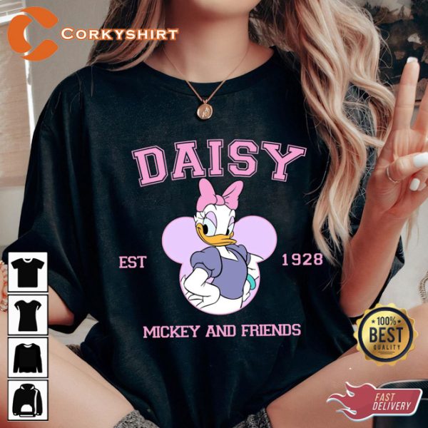Daisy Classic Charm Disney Mickey and Friends Est 1928 T-Shirt