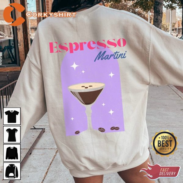 Cocktail Espresso Martini Matching Group Trendy Sweatshirt
