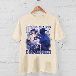 Cody Bellinger Bellinger Bomber Los Angeles Dodgers Baseball Sportwear T-Shirt
