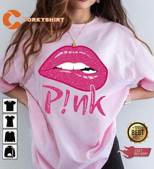 Concert Pink Music Tour 2024 Gift for Fan Lover T-Shirt 