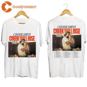 Creek Will Rise Conner Smith Tour 2023 T-shirt