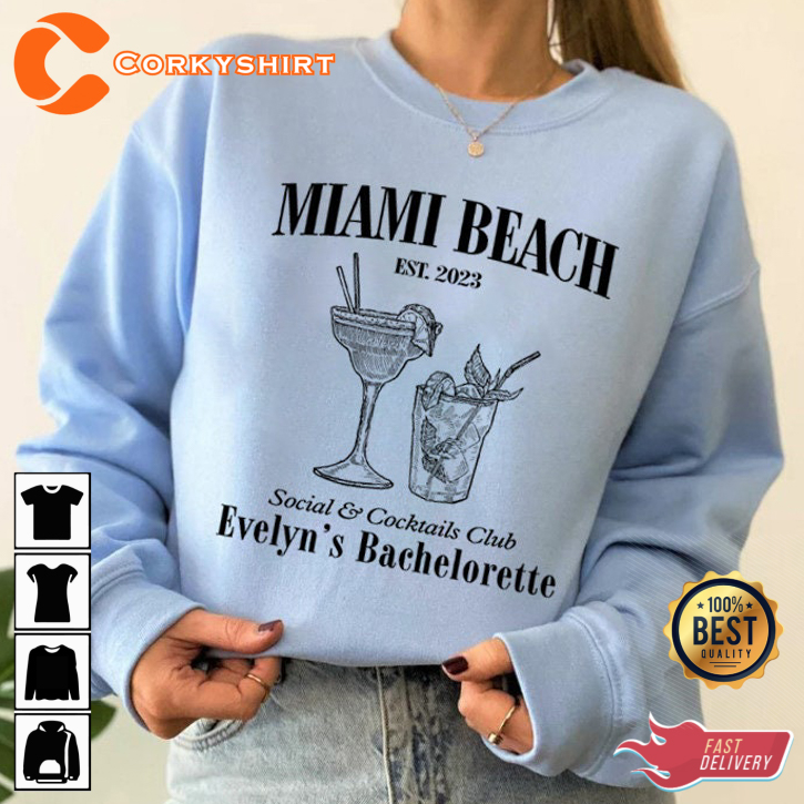Custom Location Bachelorette Party Beach Bach Sweatshirt