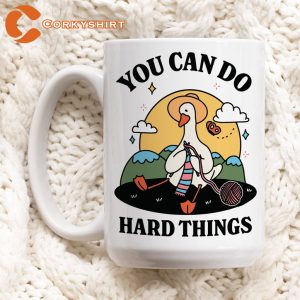 Cute Goose Cottagecore Positive Quote Coffee Mug