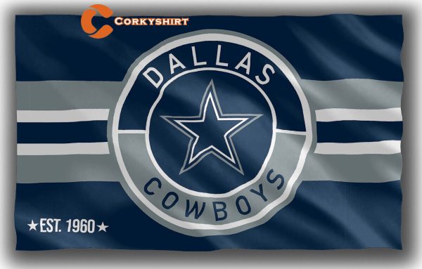 Dallas Cowboys Football Team Best Flag