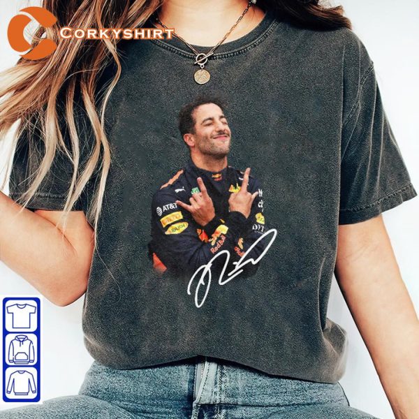 Daniel Ricciardo Racer Formula 1 Sportwear T-Shirt