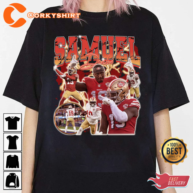 Deebo Samuel Speedster San Francisco 49ers Football Sportwear T-Shirt