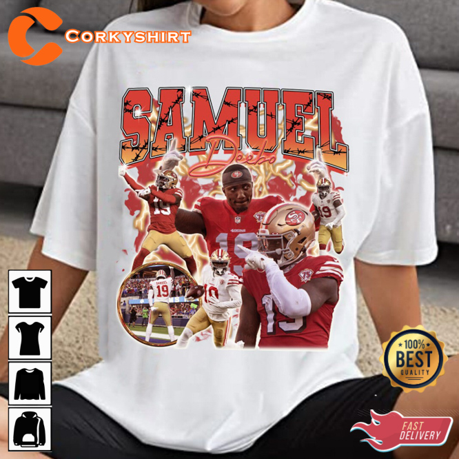 Deebo Samuel Speedster San Francisco 49ers Football Sportwear T-Shirt