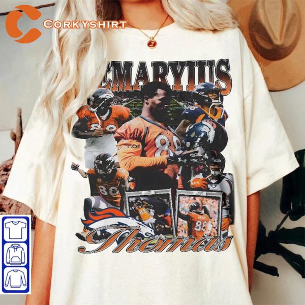 Demaryius Thomas Touchdown King NFL Wide Receiver Sportwear T-Shirt