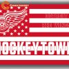 Detroit Red Wings Hockeytown Fans Souvenirs Flag US Best Banner