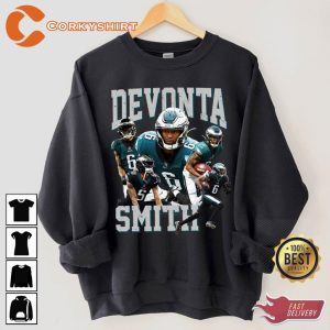 Devonta Smith Catch Maestro Philadelphia Eagles NFL T-Shirt