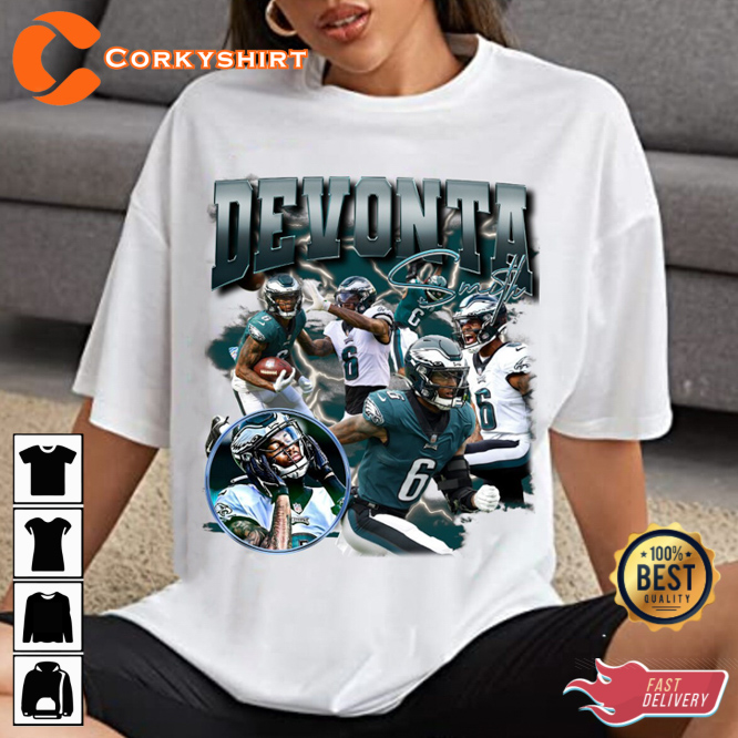 Devonta Smith Sensation Philadelphia Eagles Football Sportwear T-Shirt