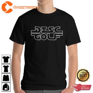 Disc Golf St4r War Logo Inspired Trendy Unisex T-Shirt