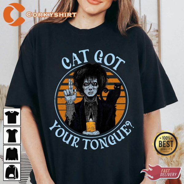 Disney Hocus Pocus Billy Butcherson Cat Got Your Tongue T-Shirt