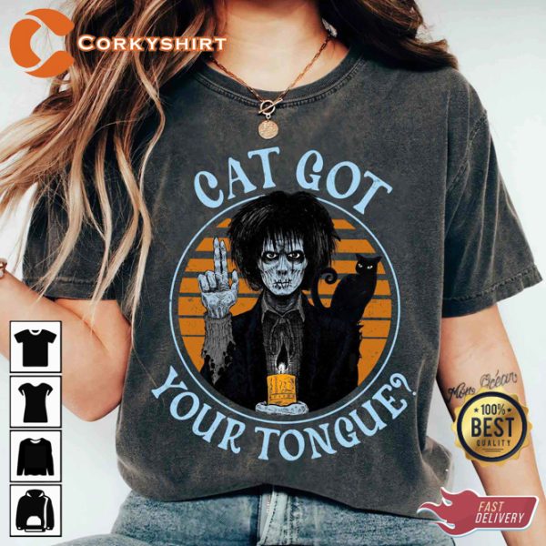 Disney Hocus Pocus Billy Butcherson Cat Got Your Tongue T-Shirt