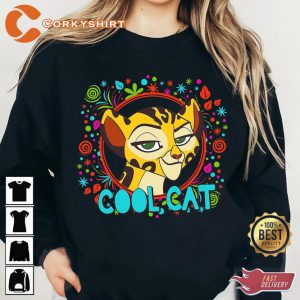 Disney Lion Guard Cool Cat Animal Kingdom Magic T-shirt