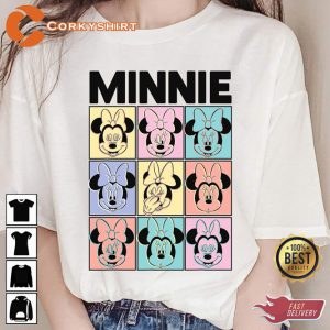 Disney Minnie Mouse Pastel Boxes Mickey And Friends Costume Sweatshirt