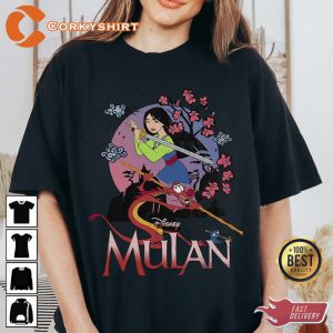 Disney Mulan And Mushu Collage Portrait Logo Costume Sweatshirt
