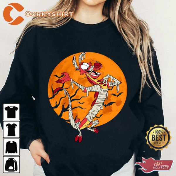 Disney Mulan Mushu Mummy Halloween Costume Sweatshirt