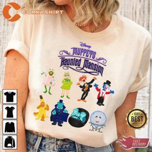 Disney Parks Muppets Haunted Mansion Characters Halloween Costume T-shirt