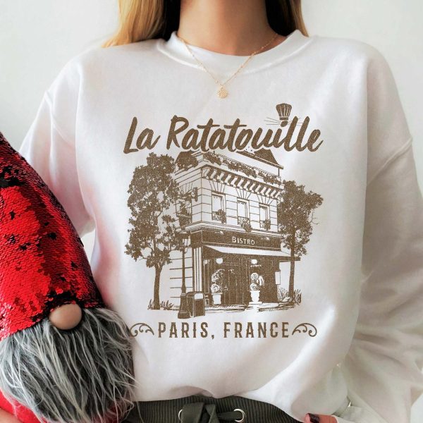 Disney Pixar Ratatouille Paris France Vintage Inspired T-Shirt