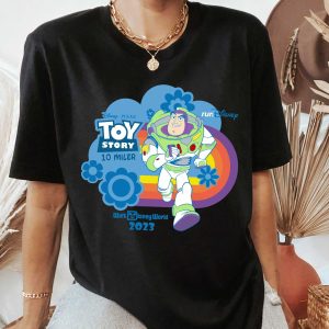 Disney Pixar Toy Story 10-miler Buzz Lightyear Cartoon T-Shirt