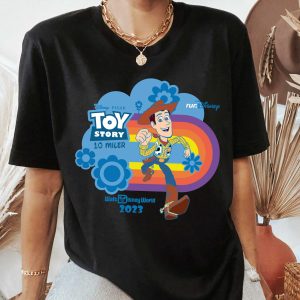Disney Pixar Toy Story 10-miler Woody Rundisney Cartoon T-Shirt