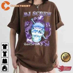 Dj Screw Chopped And Screwed Rap Funny Dj T-Shirt