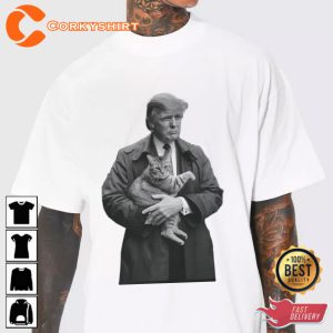 Donald Trump Cat In Nyc Trump 2024 T-shirt