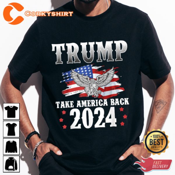 Donald Trump Take America Back Trump 2024 T-shirt