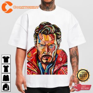 Dr Strange Artwork Marvel Studio Av3ngers Fans Movie Unisex T-Shirt