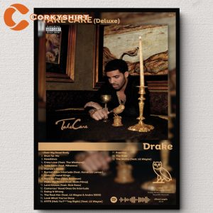 Drake Take Care Album Cover Poster